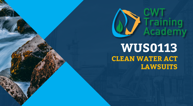 WUS0113 Clean Water Act Lawsuit
