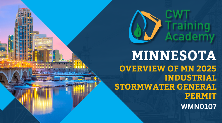 WMN0107 Overview of MN 2025 Industrial Stormwater General Permit (ISW)
