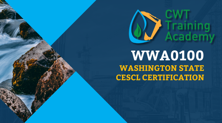 WWA0100 Washington State CESCL Certification