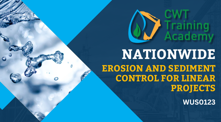 WUS0123 Erosion and Sediment Control for Linear Projects